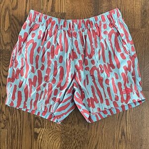 The North Face Men's Aqua and Coral Swim Hybrids